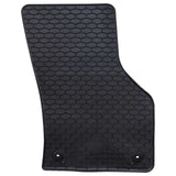 Car Mat 4 pcs Black suitable for Audi A3 2012-2020 Rubber 42029070