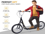 Stunt Scooter, Kids Scooter with 16" Big Wheels, Adjustable Height, Dual Brakes, for Ages 5 Years, T3398P548554