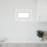 Basement Window RISOR 60x40 cm Tilt 3 Glazing White 4108377