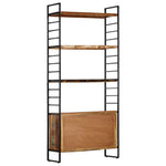 4-Tier Bookcase 80x30x180 cm Solid Reclaimed Wood 284419