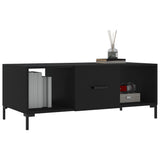 Coffee Table Black 102x50x40 cm Engineered Wood 829301