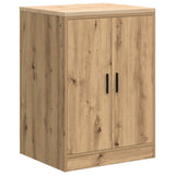 Garage Storage Cabinet Artisan Oak 60x51x85 cm Solid Wood Pine 860579