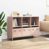 Sideboard Pink 101.5x39x73.5 cm Cold-rolled Steel 851365