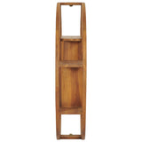 Yin Yang Wall Shelf 100x20x100 cm Solid Teak Wood 320772
