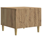 Coffee Table Artisan Oak 50 x 49 x 40 cm Engineered Wood 895204