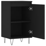 Sideboards 2 pcs Black 40x35x70 cm Engineered Wood 831055