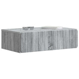 Wall-Mounted Side Table Grey Sonoma 59 x 34.5 x 17 cm 898321