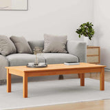 Coffee Table Max Brown 110 x 50 x 30 cm Solid Pine Wood 869916