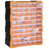 ZNTS Multi-drawer Organiser with 60 Drawers 38x16x47.5 cm 147587