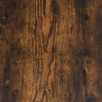 ZNTS Coffee Table Smoked Oak 100x51x40 cm Engineered Wood 835351