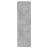 Shoe Cabinet with 2 Flip-Drawers Concrete Grey 80x34x116 cm 3214409