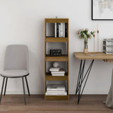 Book Cabinet Room Divider Honey Brown 40x30x135.5 cm Pinewood 808146