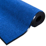 Doormat Blue and Black 120 x 250 cm 100% Polyamide 4100737