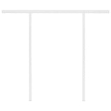 Manual Retractable Awning with LED 3x2.5 m Cream 3069902