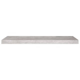 Floating Wall Shelves 4 pcs Concrete Grey 80x23.5x3.8 cm MDF 326602