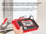 The megohmmeter comes standard with a high-precision insulation resistance tester 48233274