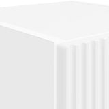 TV Wall Cabinet White 30 x 31 x 100 cm Engineered Wood 892309