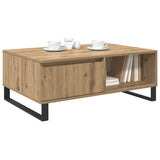 Coffee Table Artisan Oak 90 x 60 x 35 cm Engineered Wood 882590