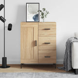 Sideboard Sonoma Oak 69.5x34x90 cm Engineered Wood 830263