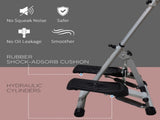 Stepper w/ Handle Hand Grip Workout Fitness Machine For Fitness Aerobic Exercise Home Gym Grey T3398P349148