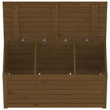 Garden Box Honey Brown 101x50.5x46.5 cm Solid Wood Pine 823951