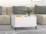 Coffee Table White 60x44,5x45 cm Engineered Wood 819572