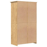 Wardrobe BODO Honey Brown 53.5 x 99 x 173 cm Engineered Wood 42023480