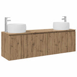 Bathroom Cabinet Set 3 pcs Artisan Oak 49.5 x 44.5 x 66 cm 3405716