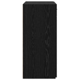 Storage Cabinet Black oak 80 x 42.5 x 93.5 cm Engineered wood 3365601