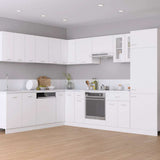 Sink Bottom Cabinet Lyon White 80x46x81.5 cm Engineered Wood 801196