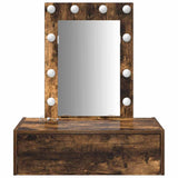 Dressing Table Brown 60 x 40 x 70 cm Engineered Wood 865221