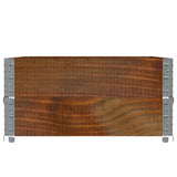 Garden Planter Brown 120x80 cm Solid Wood Pine 3295386