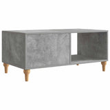 Coffee Table Concrete Grey 90 x 50 x 40 cm Engineered Wood 894268