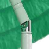 Hawaii Beach Parasol Green Polyester Medium Tiltable 314697