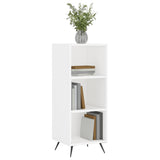 Shelf Cabinet White 34.5x32.5x90 cm Engineered Wood 828700