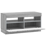 LED TV Cabinet Grey Sonoma Engineered Wood 897441