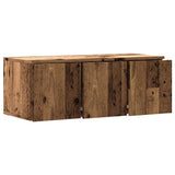 TV Cabinet Old Wood 80x34x30 cm Engineered Wood 856012