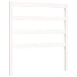 Bed Frame without Mattress White 90x190 cm Single Solid Wood Pine 3191872