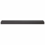 Garden Cover Profile 10 pcs 100 x 20 x 5 cm Steel Black 8012921