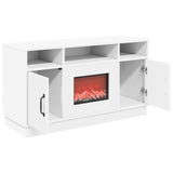 Electric Fireplace White 100 x 33 x 55 cm Engineered wood 8020991