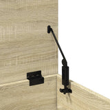 Storage Box Sonoma Oak 60x42x46 cm Engineered Wood 840655