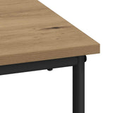 Desk with Storage Artisan Oak 100 x 50 x 75 cm 8007995
