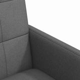 Dining Chairs with Wheels 2 pcs Dark grey 58 x 65 x 94 cm 42017830