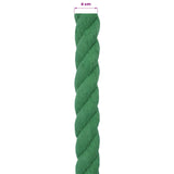 Rope Green 4 x 4 x 500 cm Cotton 42011982