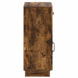 Bathroom Storage Cainet HOORN Smoked Oak 30 x 31 x 77 cm 897270