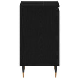 Bathroom Sink Cabinet Black Oak 58 x 33 x 60 cm Engineered Wood 862887