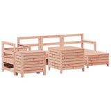 7 Piece Garden Sofa Set Solid Wood Douglas Fir 3250550