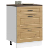 Kitchen Base Cabinet Porto Artisan Oak Engineered Wood 854268