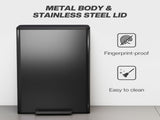 45L Kitchen Bin, Pedal Bin with Soft-Close and Stay-Open Lid, Removable Inner Bucket, Odor Control T3398P424981