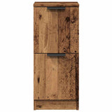 Sideboards 2 pcs Old Wood 30x30x70 cm Engineered Wood 856960